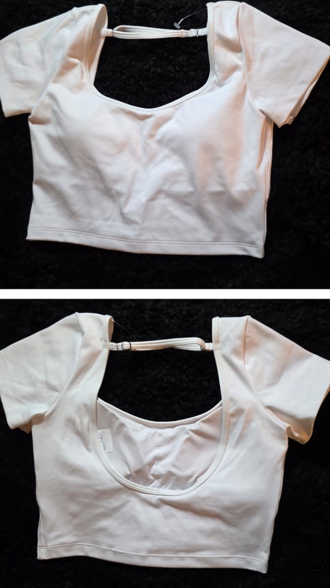 Superior color: White, Fabric, Alcodon, Size S